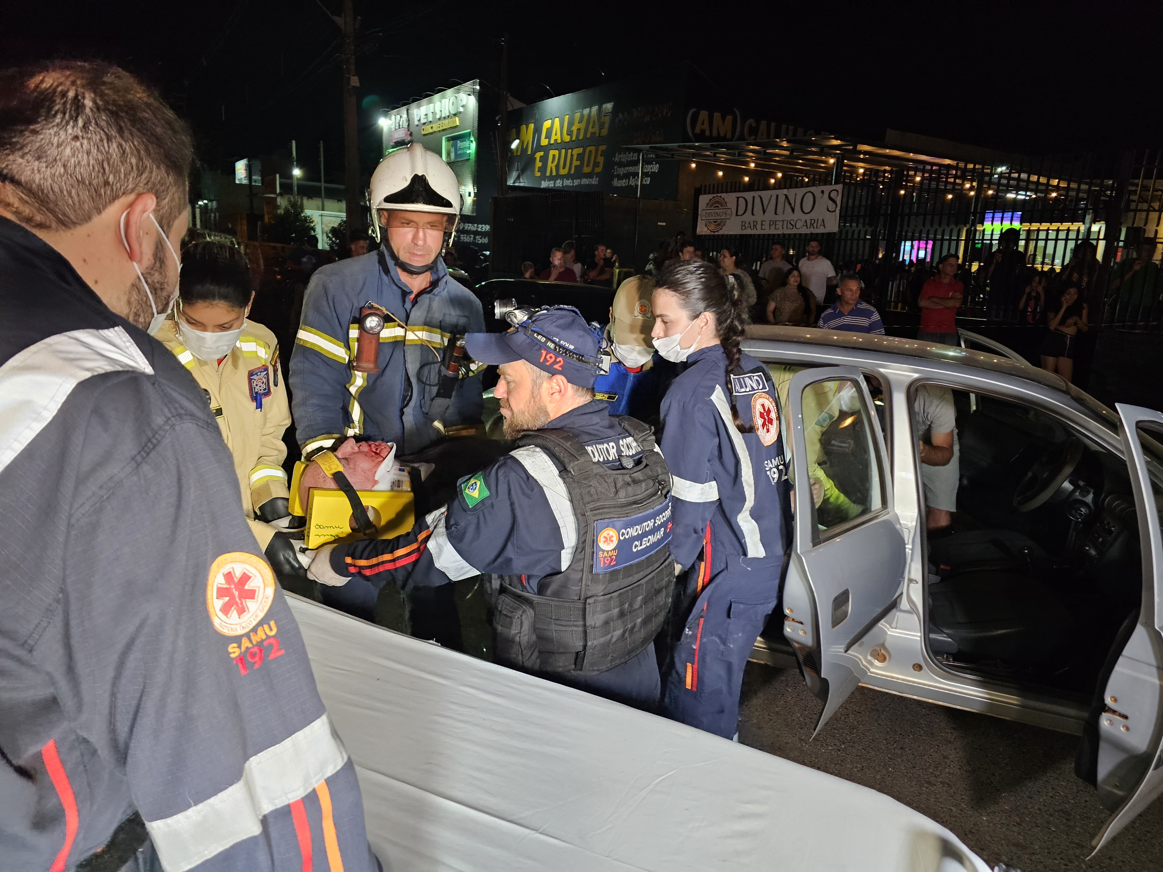 Casal de idosos sofrem acidente grave no Conjunto Cidade Alta