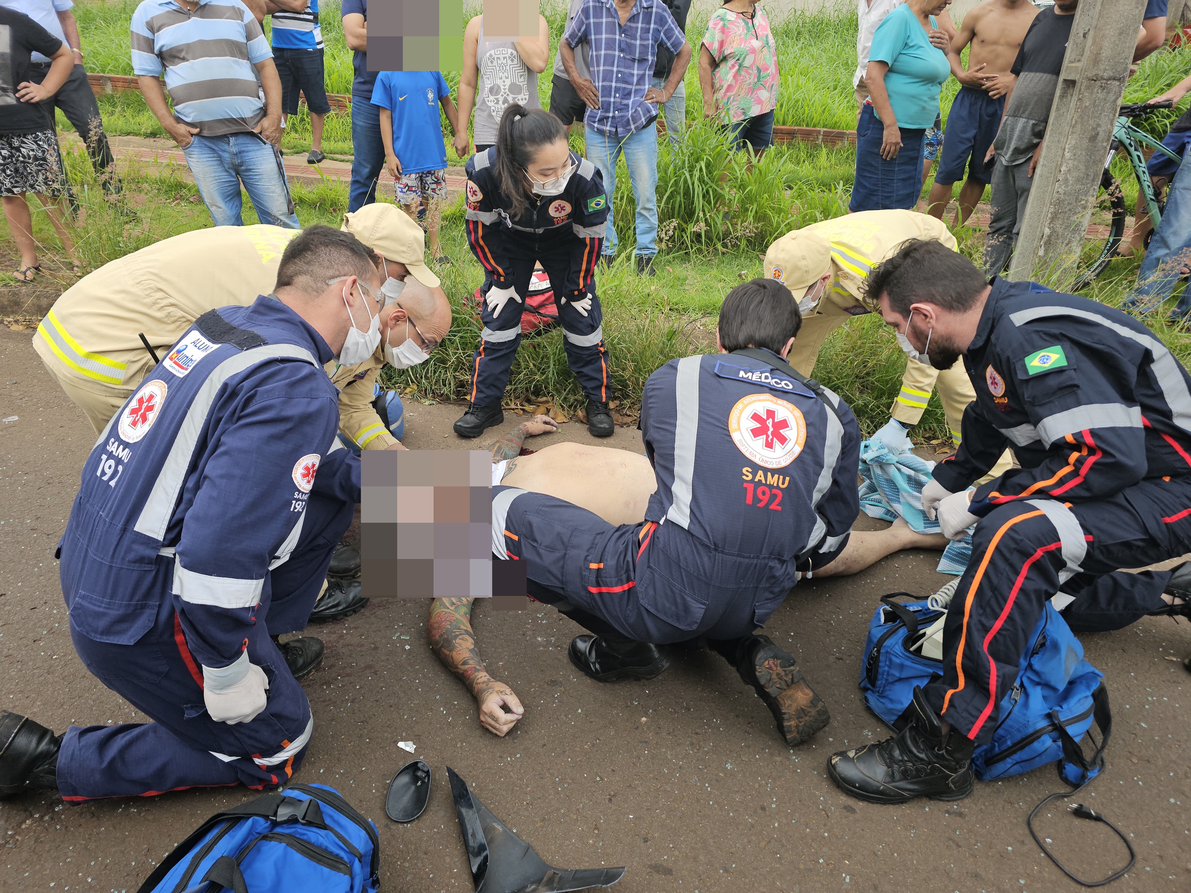 Motociclista de 40 anos morre de acidente no Jardim Olímpico em Maringá