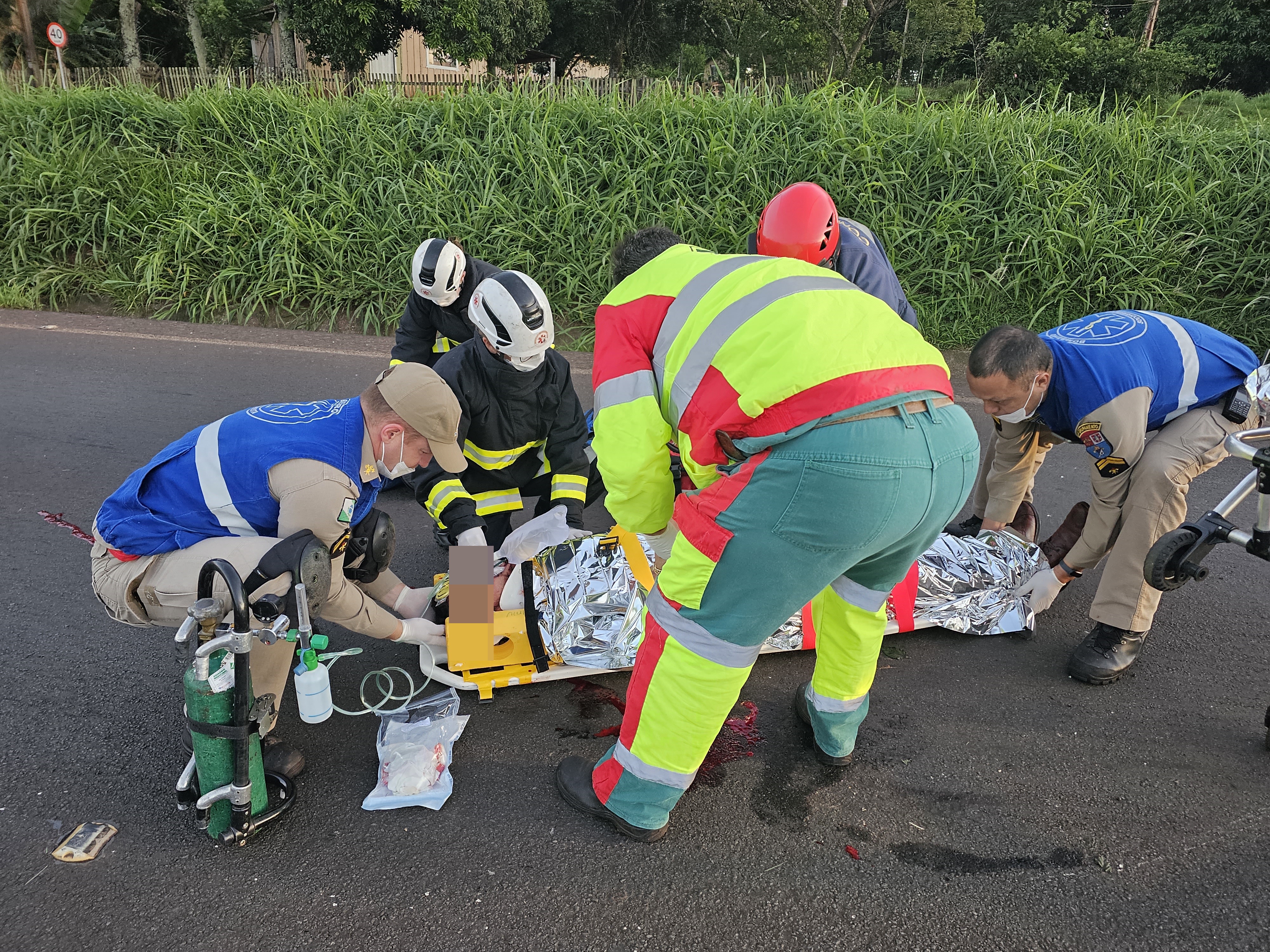 Motorista é ejetado de veículo em acidente registrado na rodovia de Iguatemi