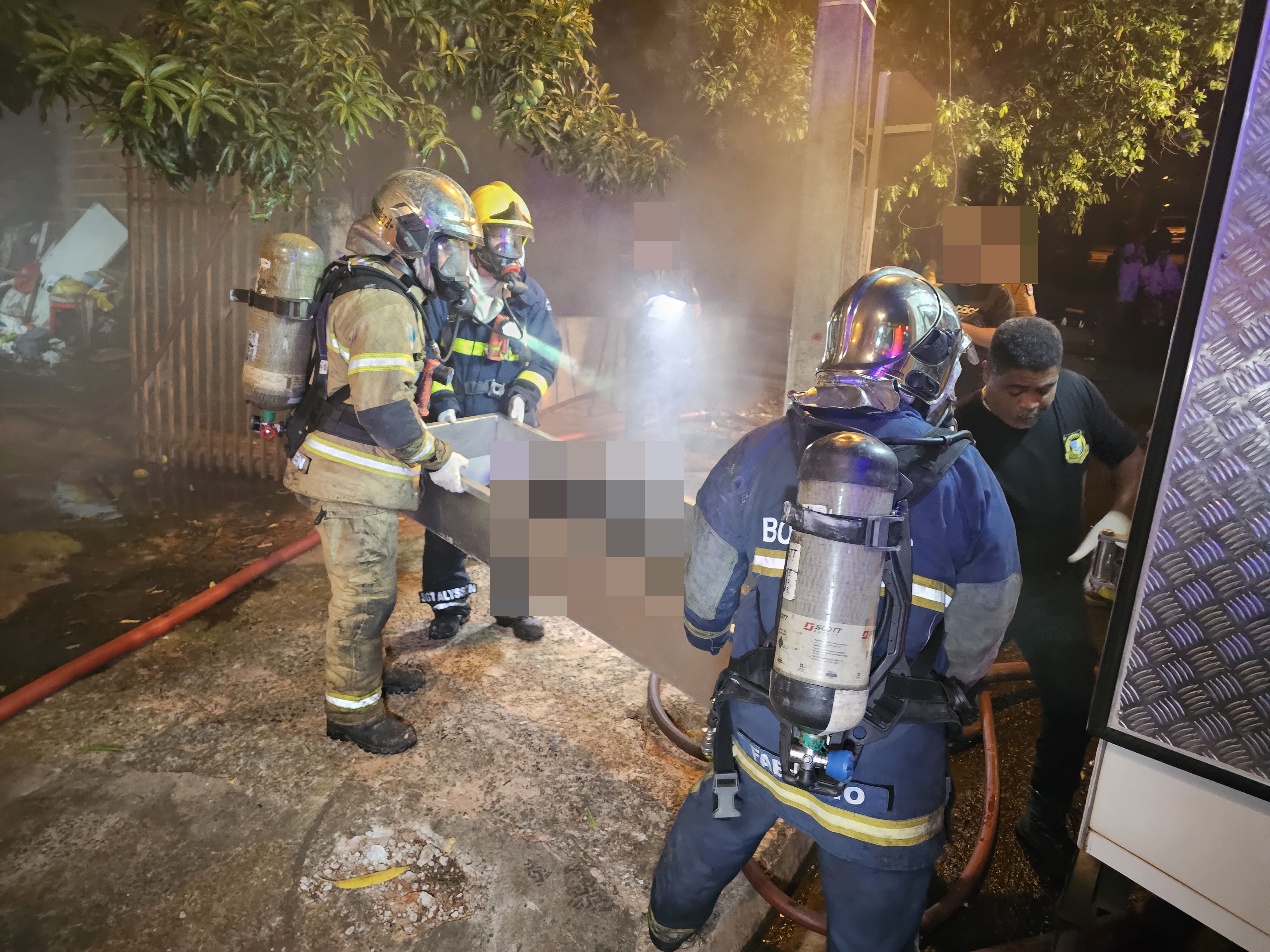 Irmãos morrem carbonizados durante incêndio em residência no Parque das Laranjeiras