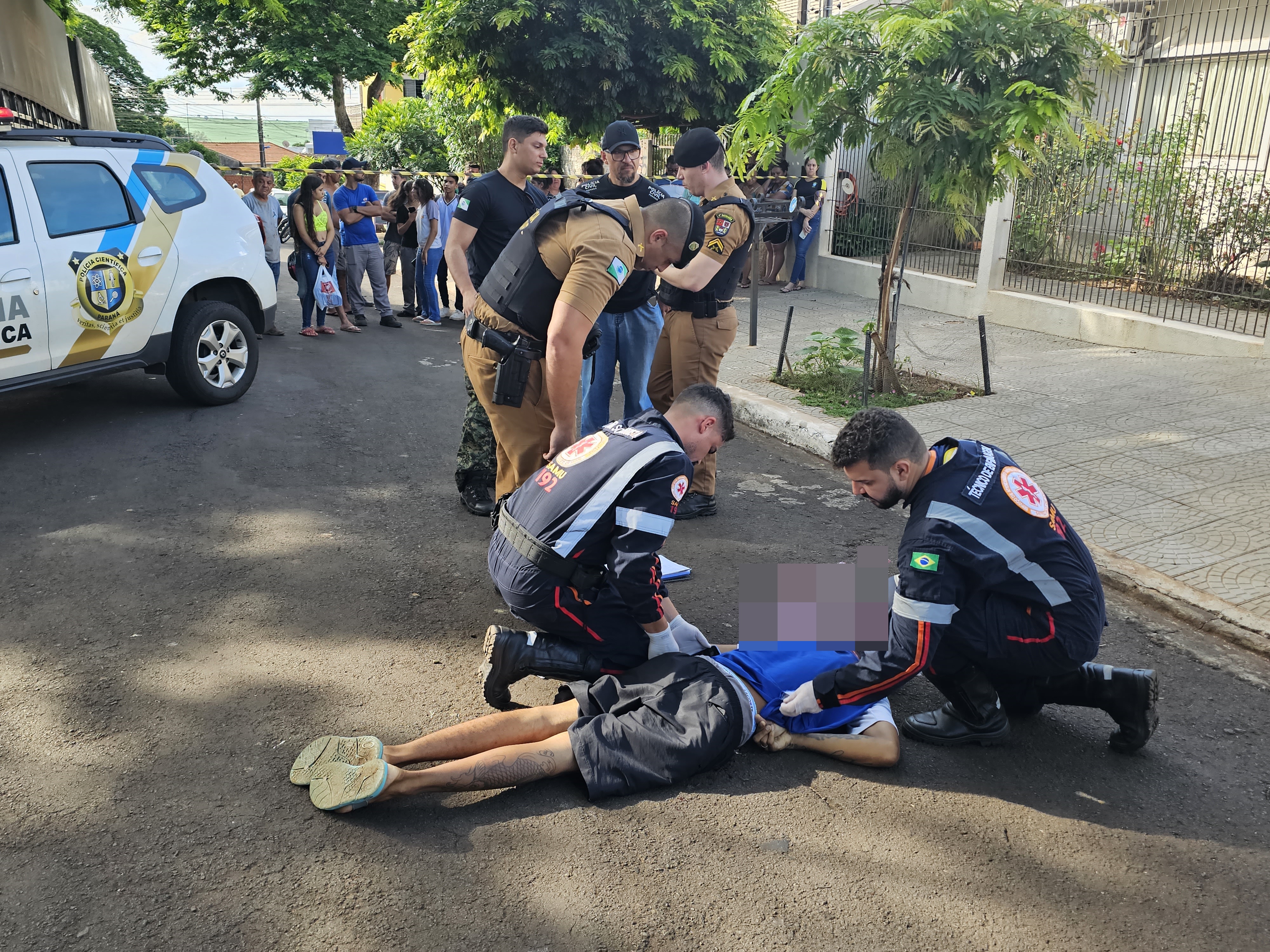 Jovem de 22 anos é executado a tiros no centro da cidade de Paiçandu