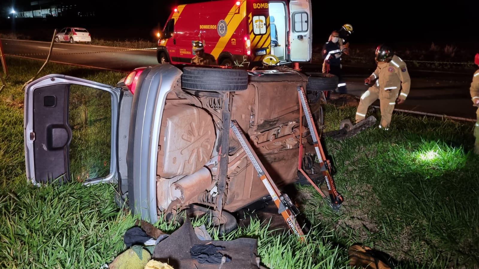 Homem de 51 anos sofre acidente grave na rodovia de Floresta