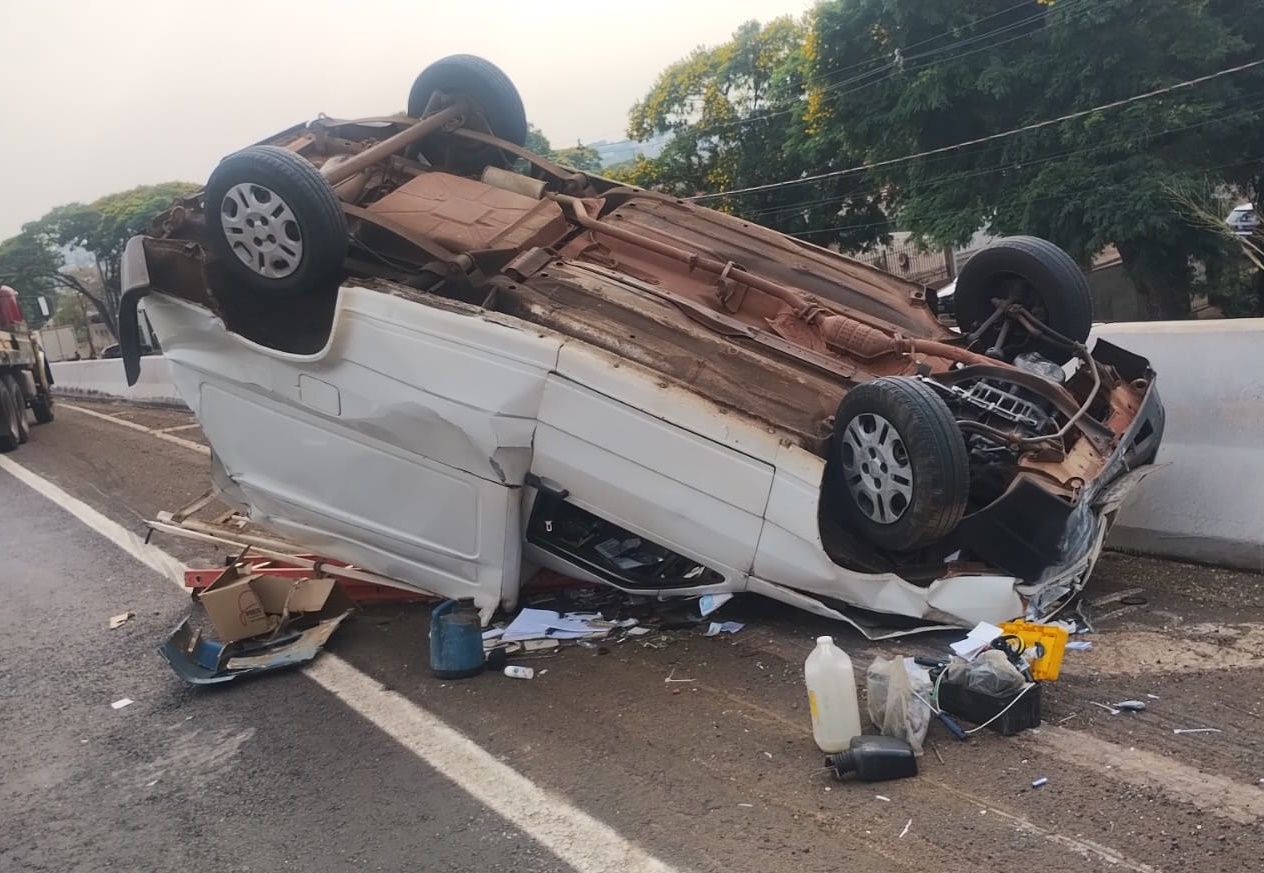 Veículos leves e pesados se envolvem em acidentes no Contorno Norte